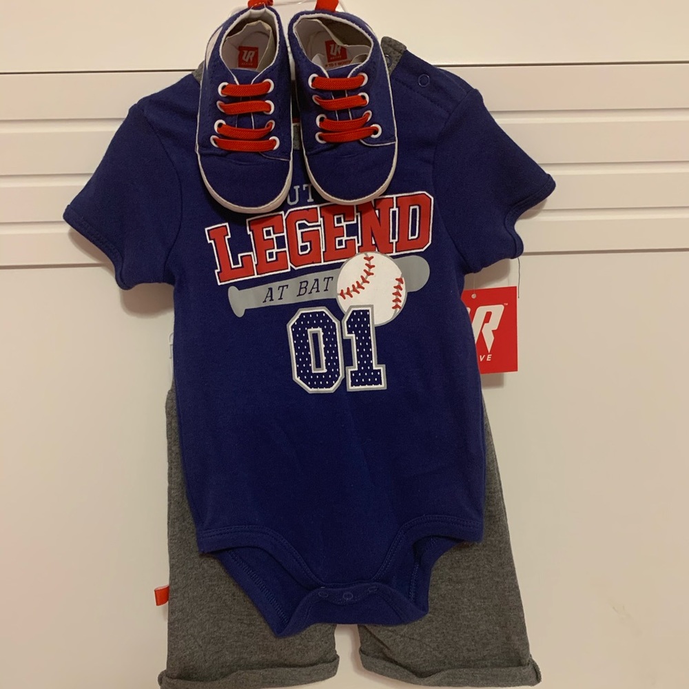 Baby Boy Baseball Outfit  ⚾️